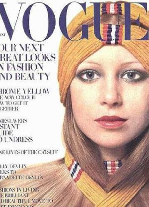 Vintage Vogue magazine covers - wah4mi0ae4yauslife.com - Vintage Vogue UK August 1969 - Pattie Boyd.jpg